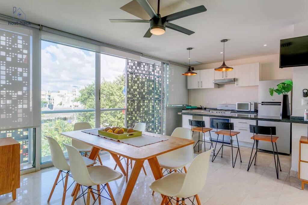 Danzamar 7, Modern Apartment 2 Blocks Away From 5Th Avenue Playa del Carmen Eksteriør bilde